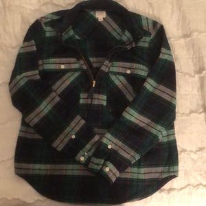 J.Crew Factory Plaid Pullover